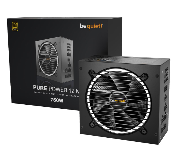 be quiet! Outlet Pure Power 12 M 750W 80 Plus Gold - 1559139 - zdjęcie